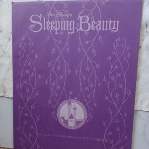 Sleeping Beauty Disney Lithograph